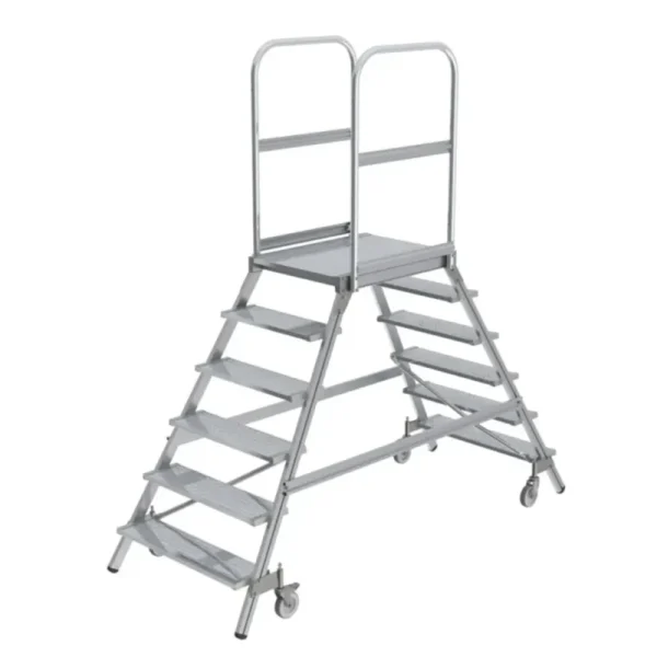 JUMBO Arbejdsplatform Dobbelt Proff 6 trin