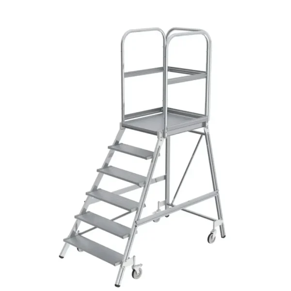JUMBO Arbejdsplatform Enkelt Proff 6 trin