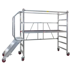 JUMBO Foldestillads 178SKT m/trap & håndlister