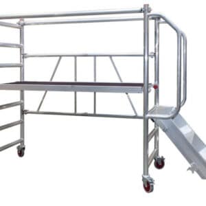 JUMBO stillads Foldestillads m/trappe 178 x 74 cm | 1,00 / 3,00 m (1897156)