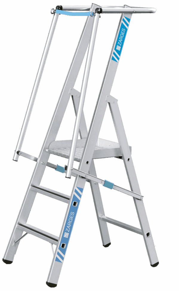 Trappestige m/platform ZAP Safemaster S 3 trin