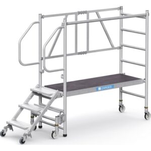 Zarges arbejdsplatform Workmaster T, 3 trin/0,42 til 0,99 m