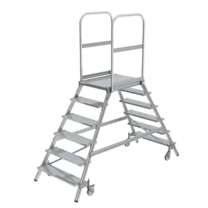 JUMBO Arbejdsplatform Dobbelt Proff 6 trin