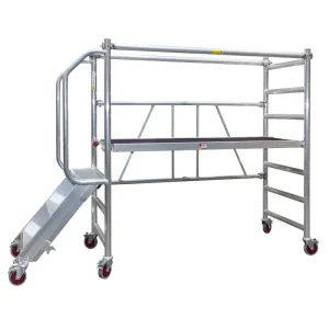 JUMBO Foldestillads 178SKT m/trap & håndlister